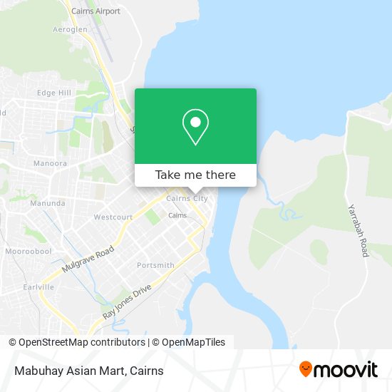 Mapa Mabuhay Asian Mart