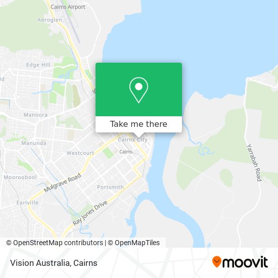 Vision Australia map