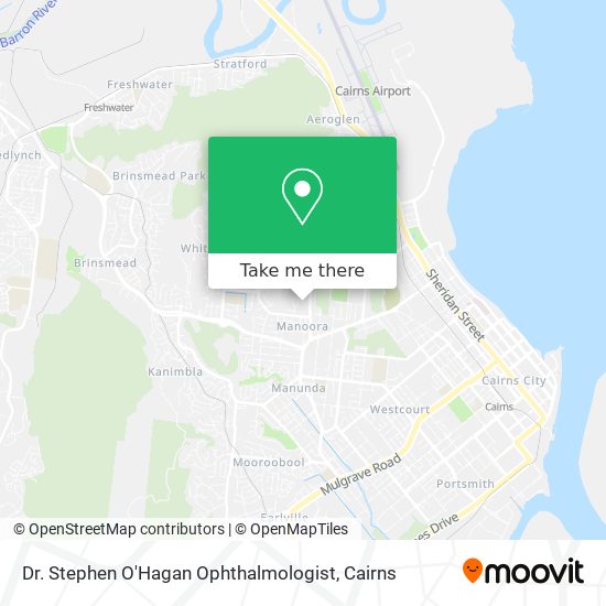 Dr. Stephen O'Hagan Ophthalmologist map