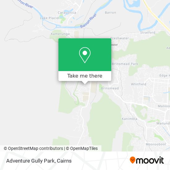 Adventure Gully Park map
