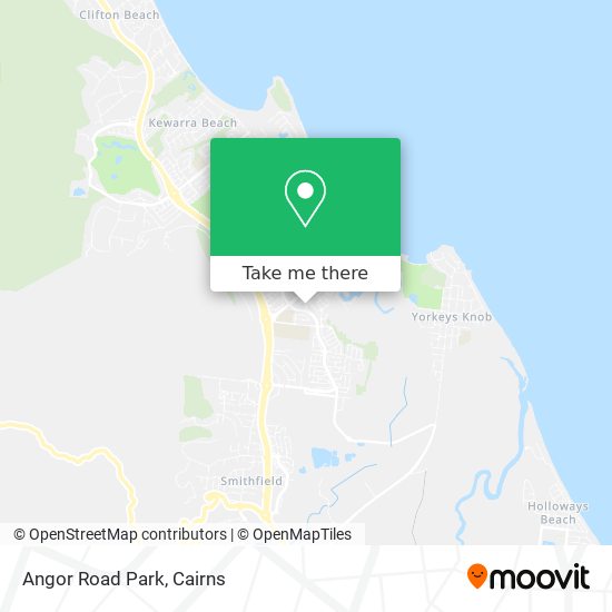 Angor Road Park map