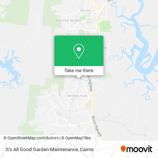 It's All Good Garden Maintenance map