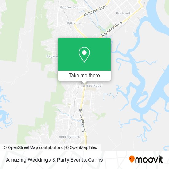 Amazing Weddings & Party Events map