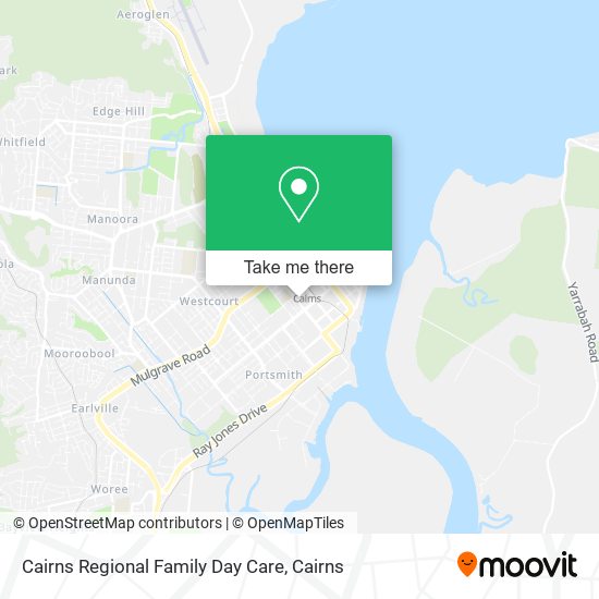 Cairns Regional Family Day Care map