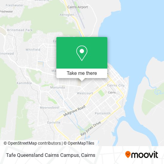 Tafe Queensland Cairns Campus map