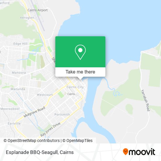 Esplanade BBQ-Seagull map