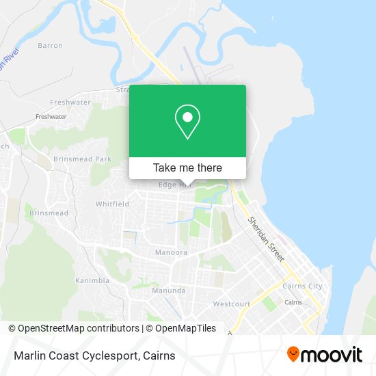 Marlin Coast Cyclesport map