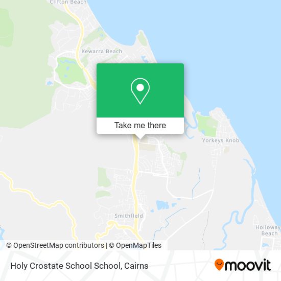 Holy Crostate School School map