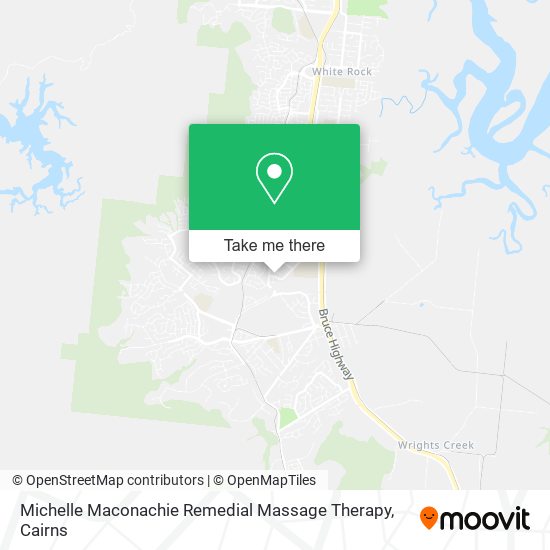 Michelle Maconachie Remedial Massage Therapy map