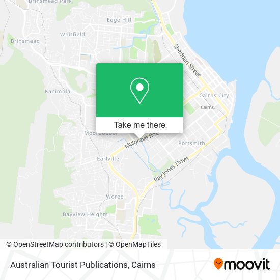 Mapa Australian Tourist Publications