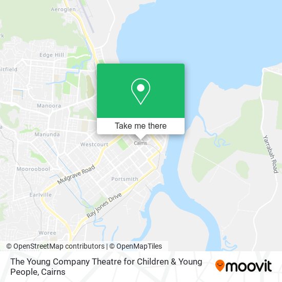 The Young Company Theatre for Children & Young People map