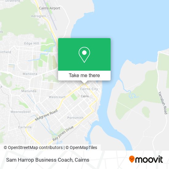 Sam Harrop Business Coach map