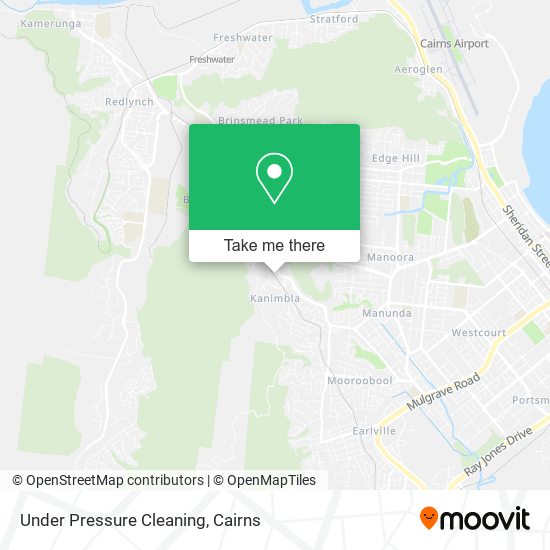 Under Pressure Cleaning map