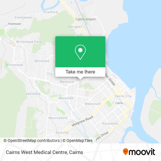 Mapa Cairns West Medical Centre