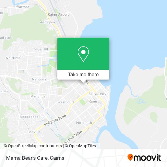 Mapa Mama Bear's Cafe