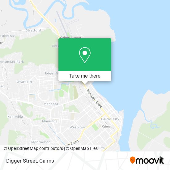 Digger Street map