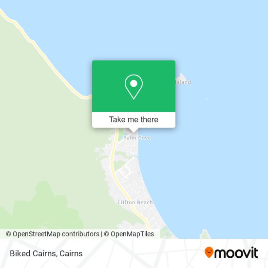 Mapa Biked Cairns
