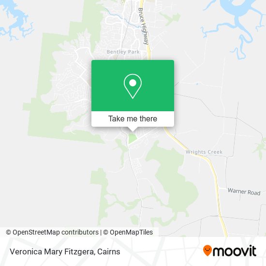 Veronica Mary Fitzgera map