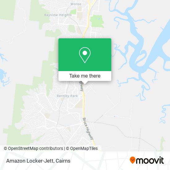 Amazon Locker-Jett map