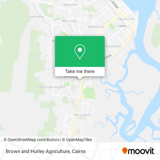Brown and Hurley Agriculture map