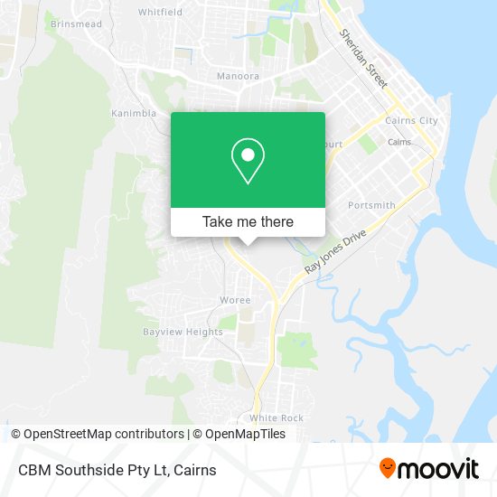 CBM Southside Pty Lt map
