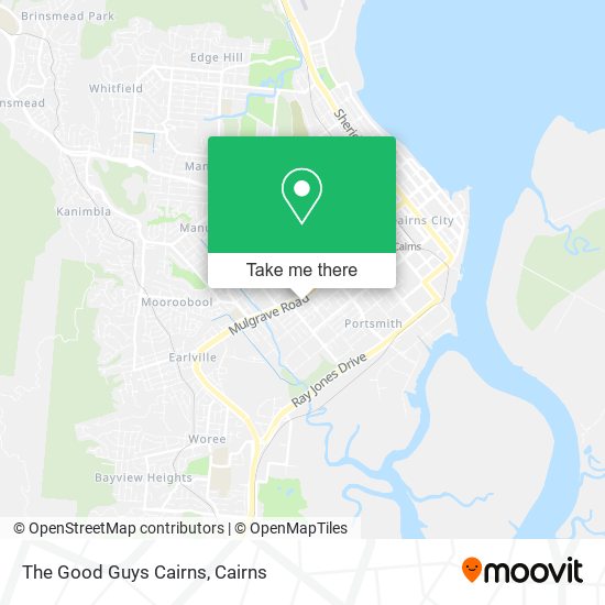 The Good Guys Cairns map