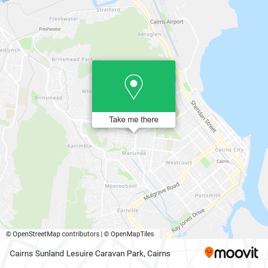 How to get to Cairns Sunland Lesuire Caravan Park in Manoora by Bus?