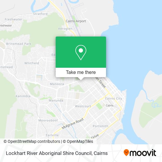 Mapa Lockhart River Aboriginal Shire Council