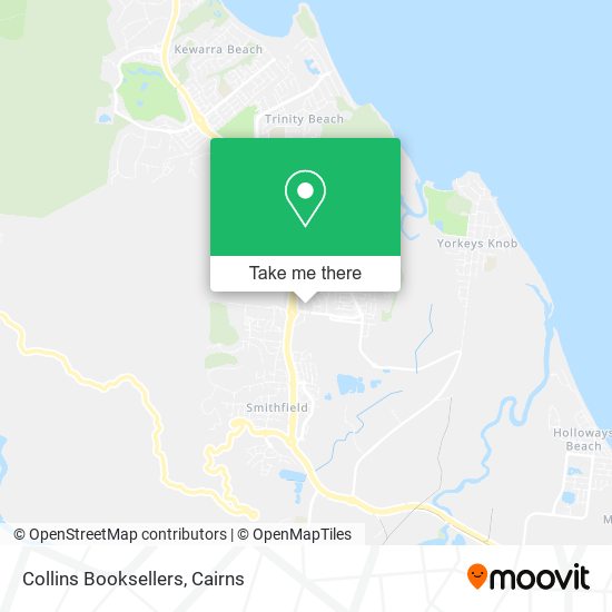 Collins Booksellers map