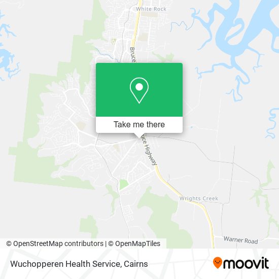 Wuchopperen Health Service map