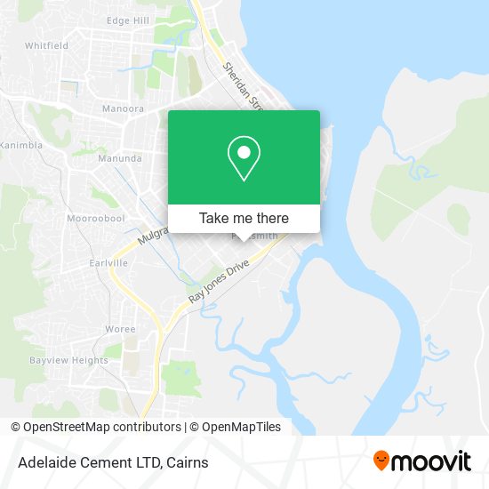 Mapa Adelaide Cement LTD