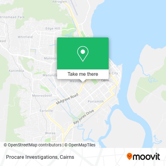 Procare Investigations map