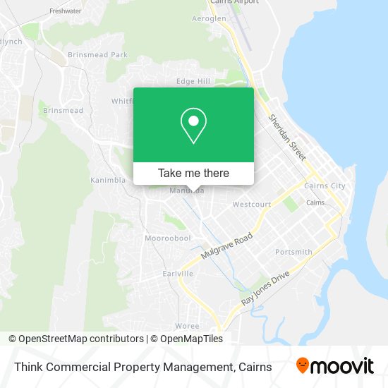 Think Commercial Property Management map