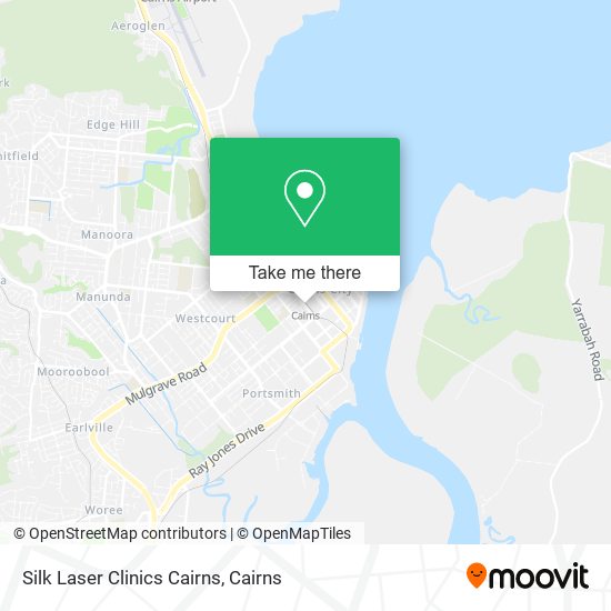 Silk Laser Clinics Cairns map