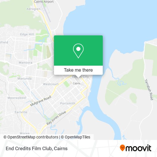 End Credits Film Club map