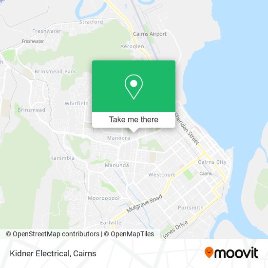 Kidner Electrical map