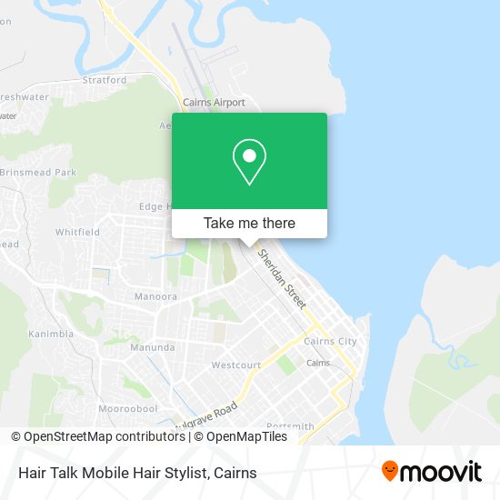 Mapa Hair Talk Mobile Hair Stylist