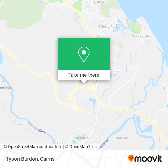 Tyson Burdon map