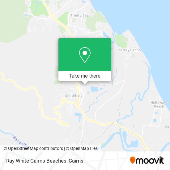 Mapa Ray White Cairns Beaches