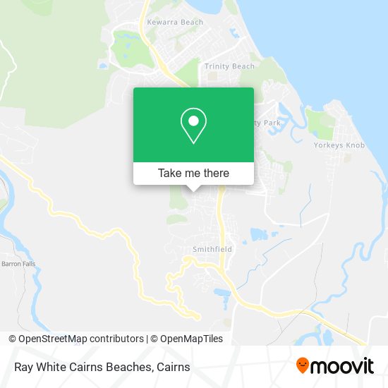 Ray White Cairns Beaches map