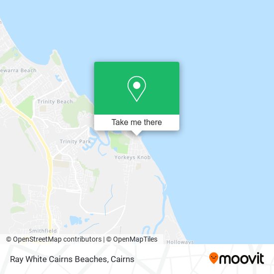 Ray White Cairns Beaches map