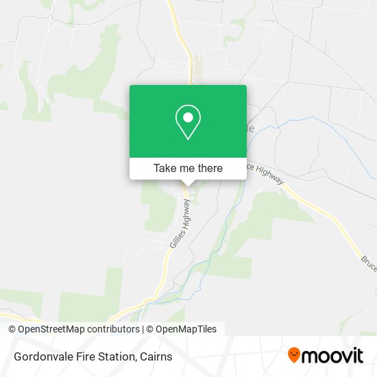 Mapa Gordonvale Fire Station