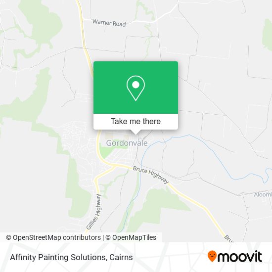 Affinity Painting Solutions map
