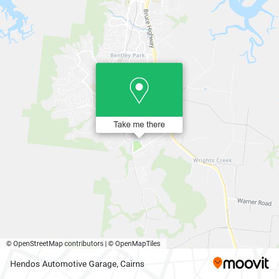 Hendos Automotive Garage map