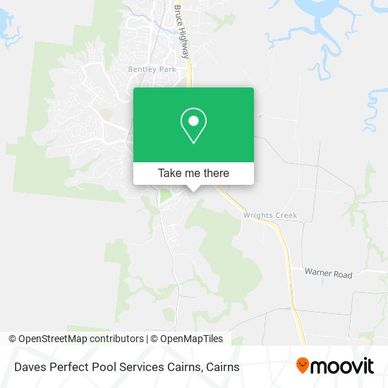 Daves Perfect Pool Services Cairns map