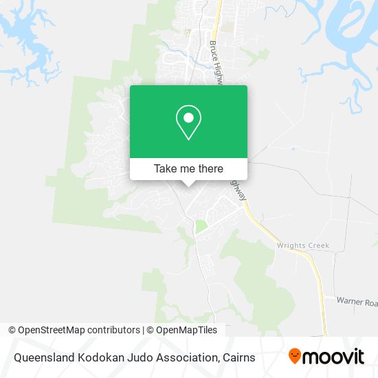 Queensland Kodokan Judo Association map