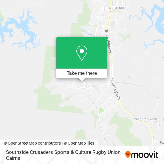 Mapa Southside Crusaders Sports & Culture Rugby Union