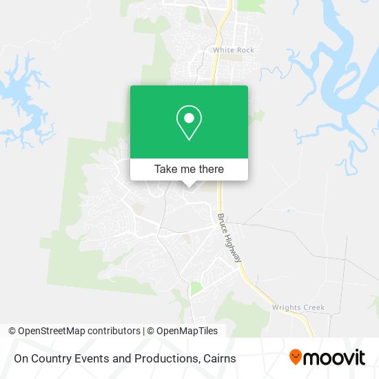 On Country Events and Productions map