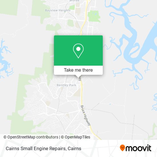 Cairns Small Engine Repairs map