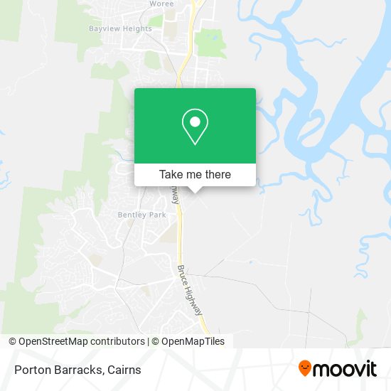Porton Barracks map